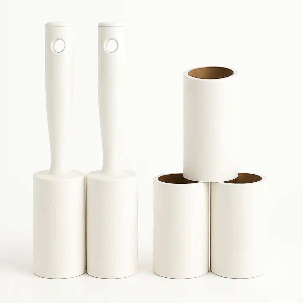 Pet Swift Pet Hair Lint Roller Kit | 2 Handles + 3 Refills (450 Sheets) Value Pack - 