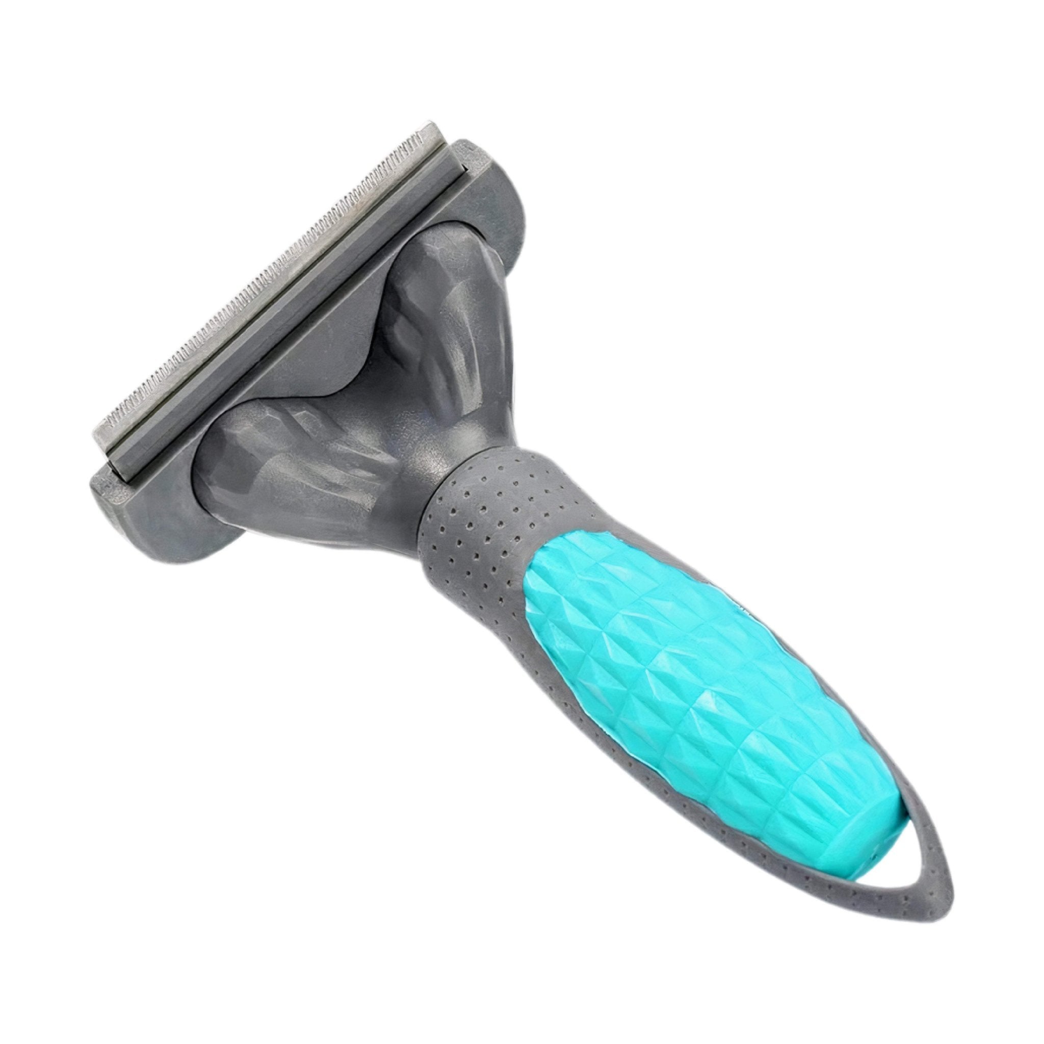 Pet Swift Self-Cleaning Deshedding Brush | Professional Undercoat Grooming Tool for Dogs & Cats - 