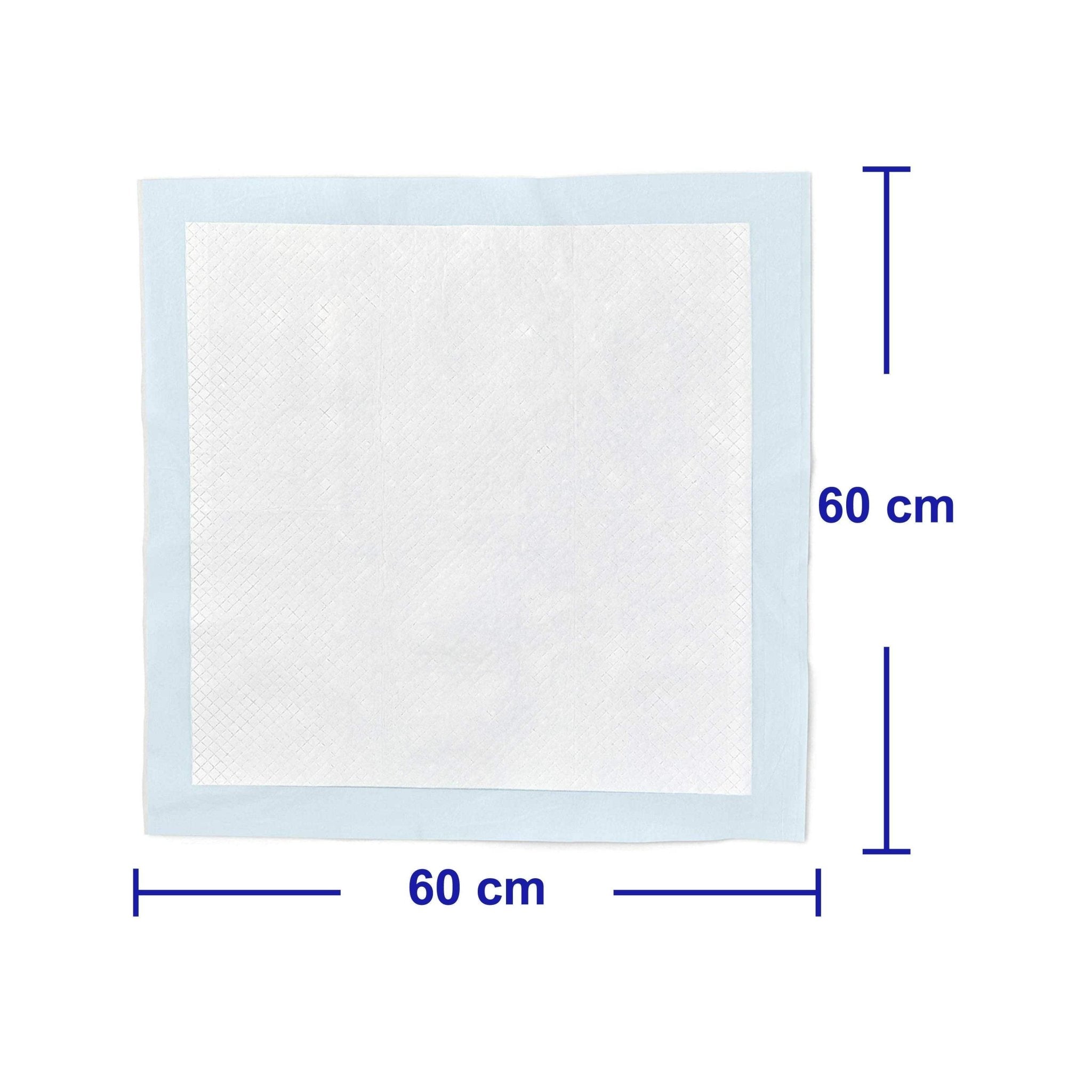 Pet Swift Super Absorbent Puppy Pads | 60x60cm Disposable Dog Training Mats - 40 pcs -