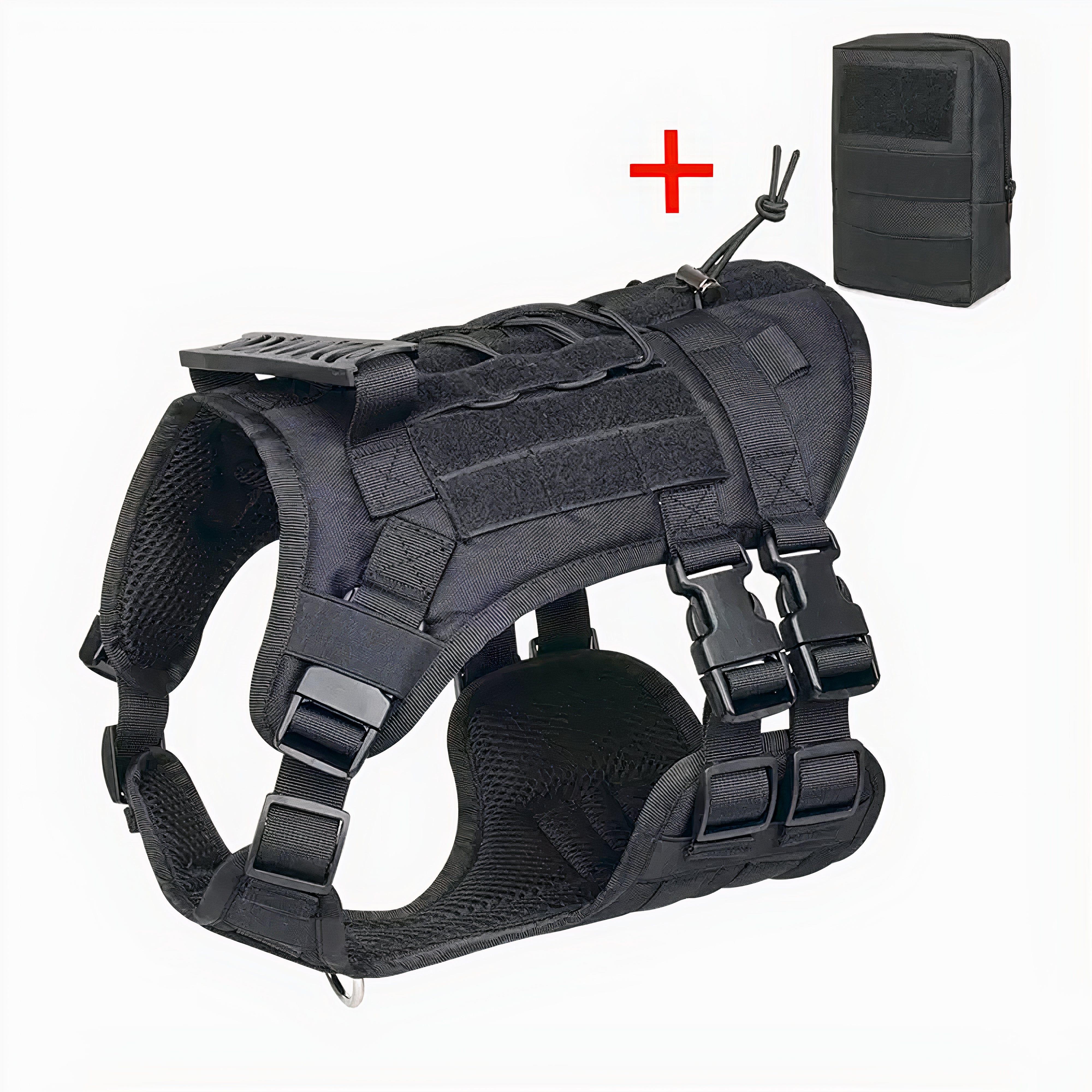 Pet Swift Tactical Dog Harness Black | Dog Leash | Brilliant Home Living