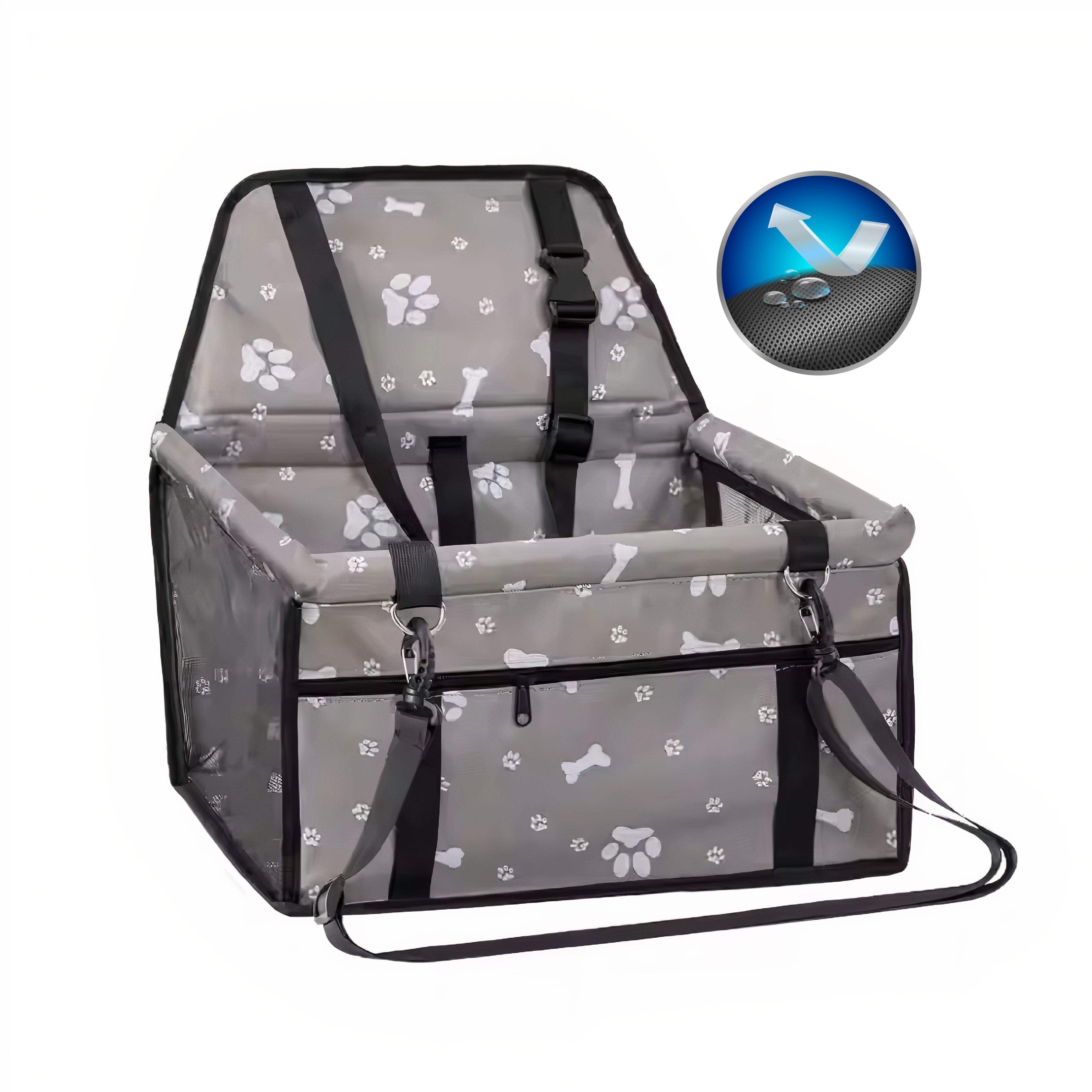 Pet Swift Waterproof Dog Car Booster Seat | Portable Puppy Safety Carrier | Pet Car Seat Covers | Brilliant Home Living