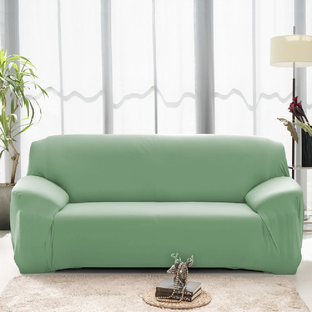 Hyper Cover Stretch Sofa Cover Plain Colour Emerald