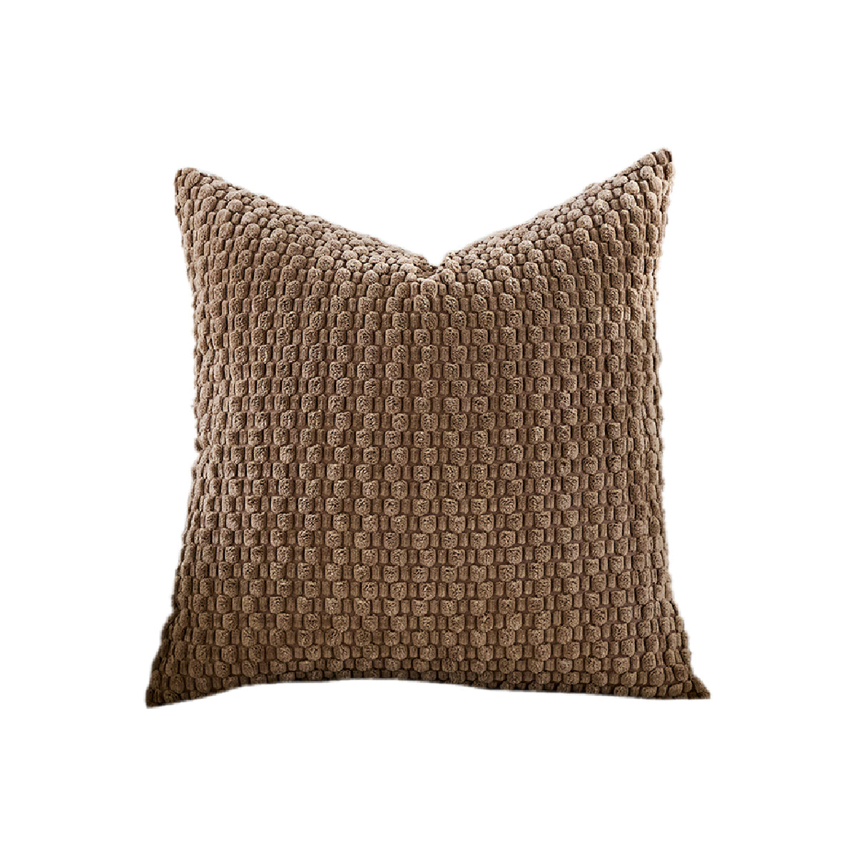 Hyper Cover Textured Waffle Corduroy Cushion Cover | Modern Ribbed Design
