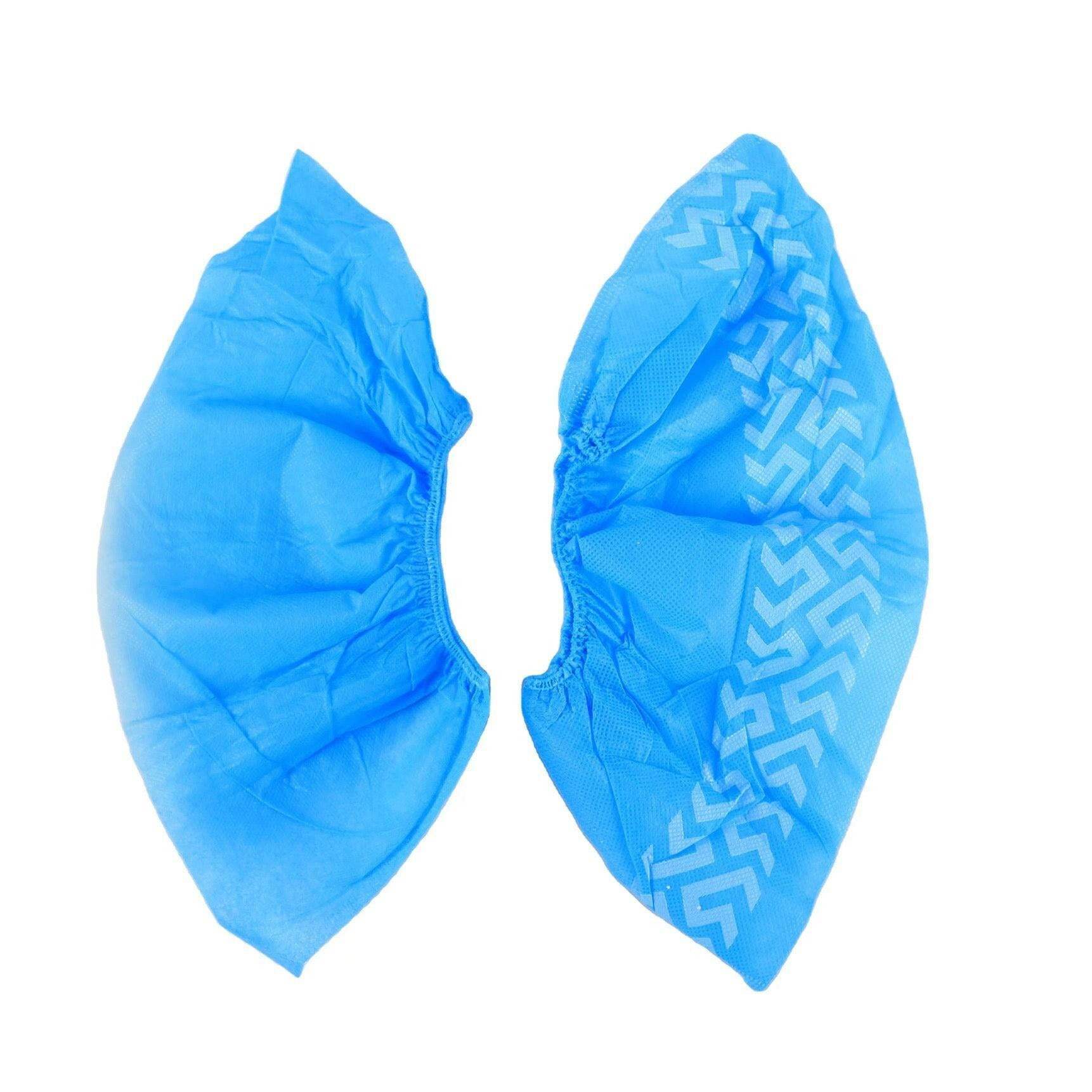 Hyper Cover Disposable Shoe Covers | Non-Woven Anti-Slip Overshoes - 